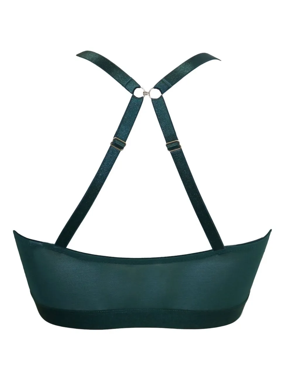 Vert - Brassière Pour Moi India à armature et fermeture avant