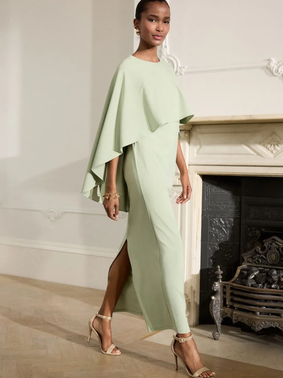 vert - Cape Robe longue