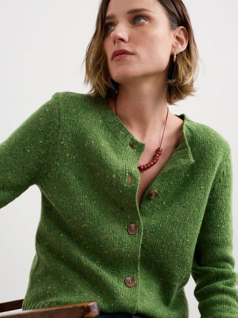 Vert - Cardigan Seasalt Cornwall Dawson Pick