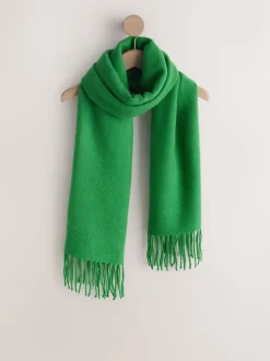 Vert - Écharpe mi-épaisse en Blend