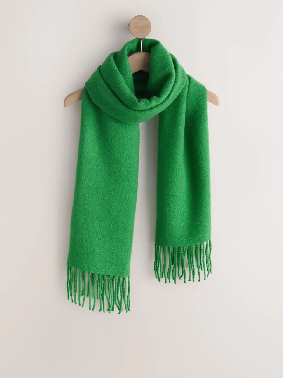 Vert - Écharpe mi-épaisse en Blend