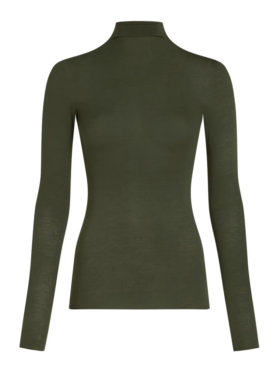 Vert - Hunkemoller T-shirt super doux à col roulé avec couche de base en cachemire