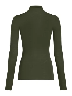 Vert - Hunkemoller T-shirt super doux à col roulé avec couche de base en cachemire