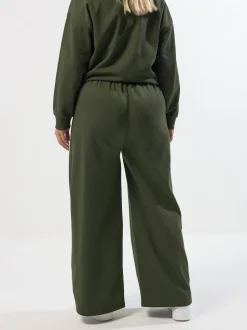 Vert - Jogging Yours Curve jambes larges