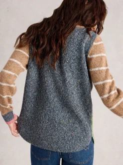 Vert à la menthe - White Stuff Talia Nep Pull
