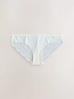 vert - No VPL Lace Back Briefs 5 Pack