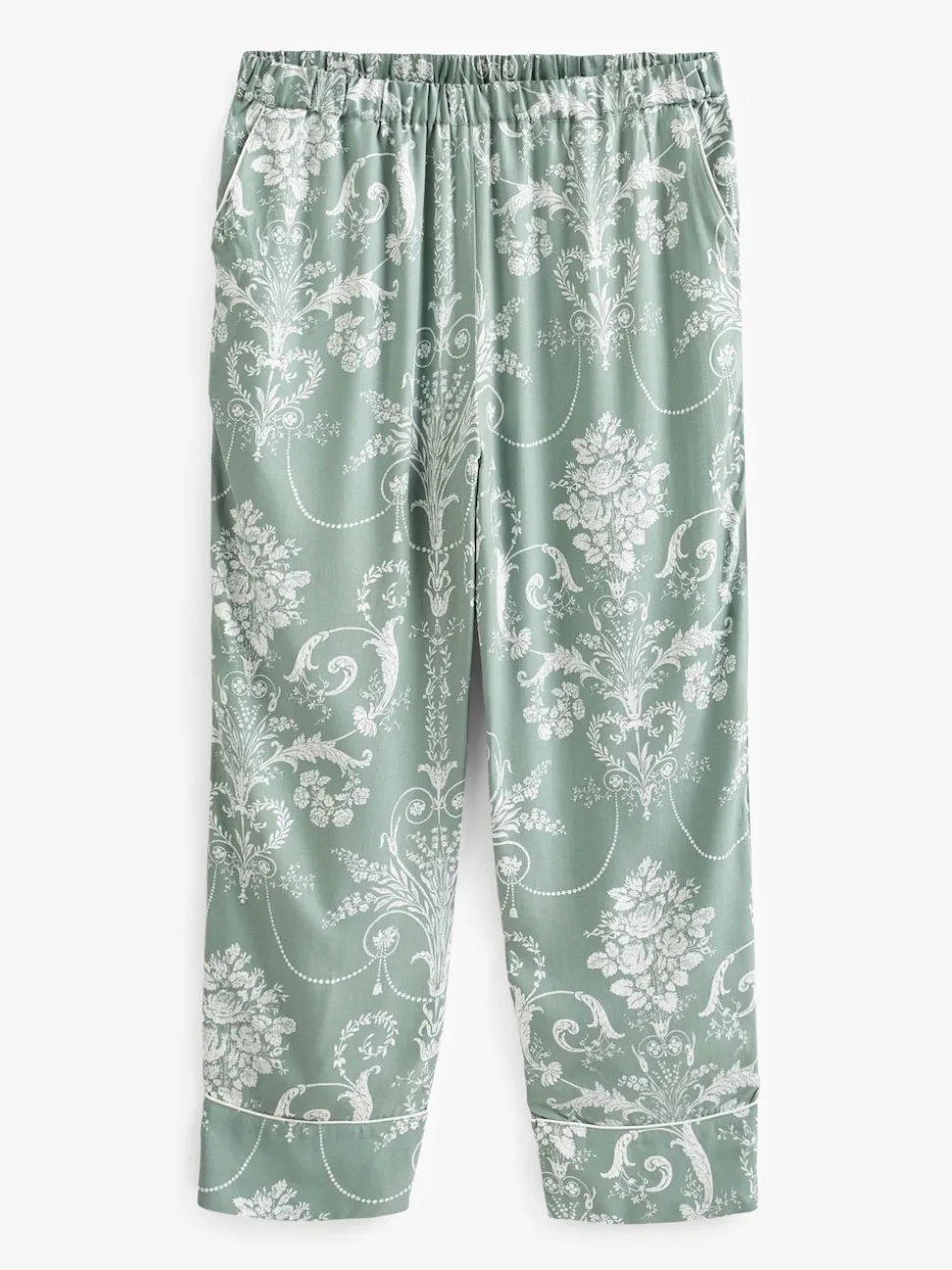 Vert - Pyjama Laura Ashley Josette boutonné