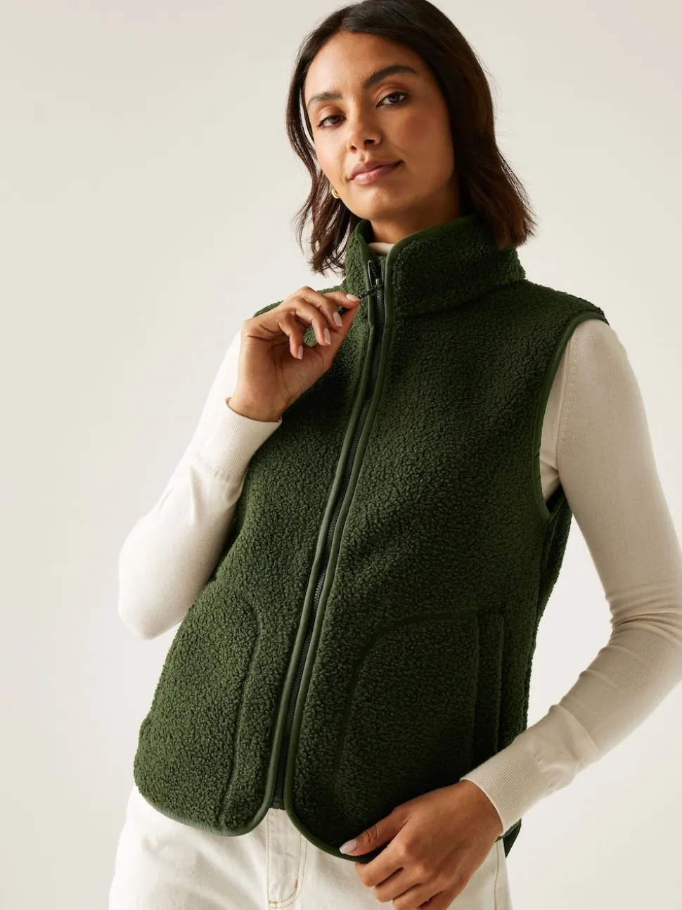 Vert - Regatta Polaire Frankie Borg Bodywarmer