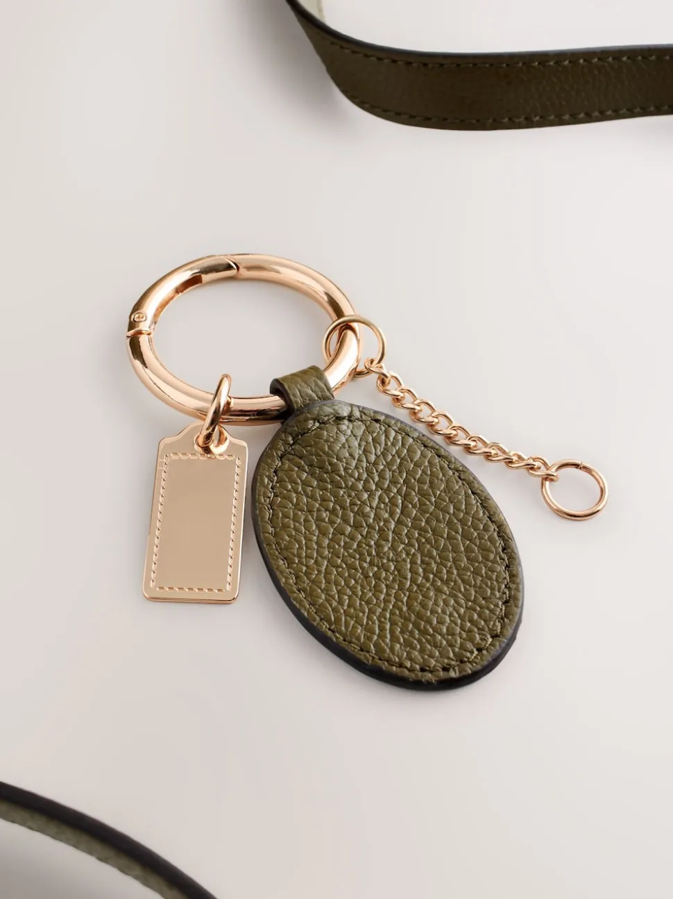 Vert - Sac à bandoulière souple en cuir