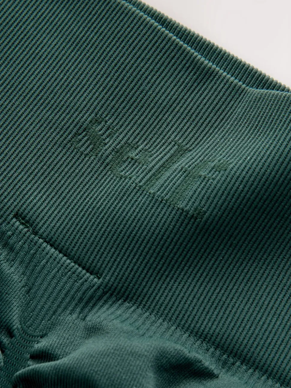 Vert - Self Leggings sans coutures à fronces