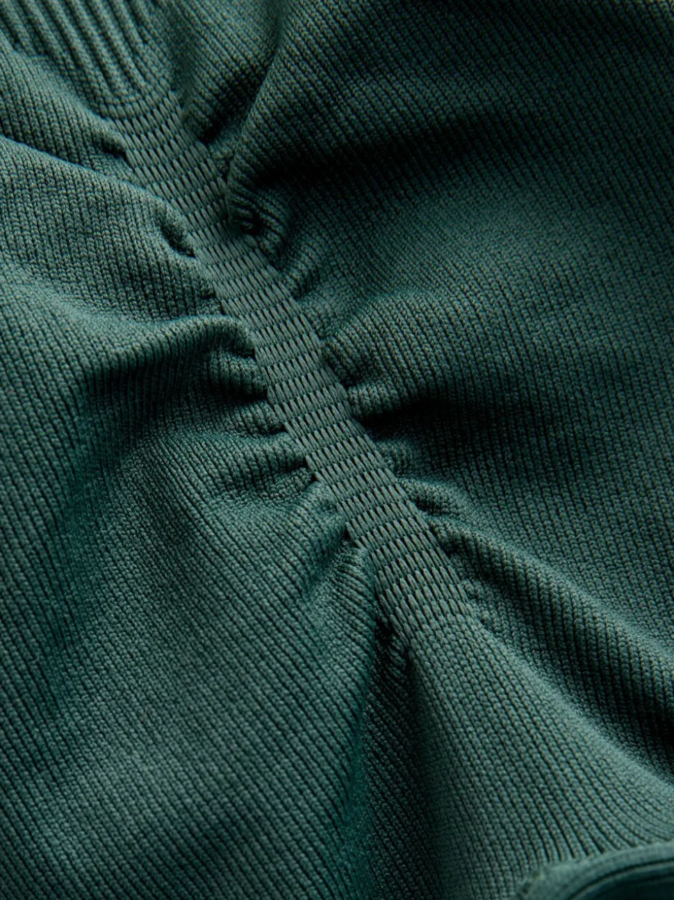 Vert - Self Leggings sans coutures à fronces
