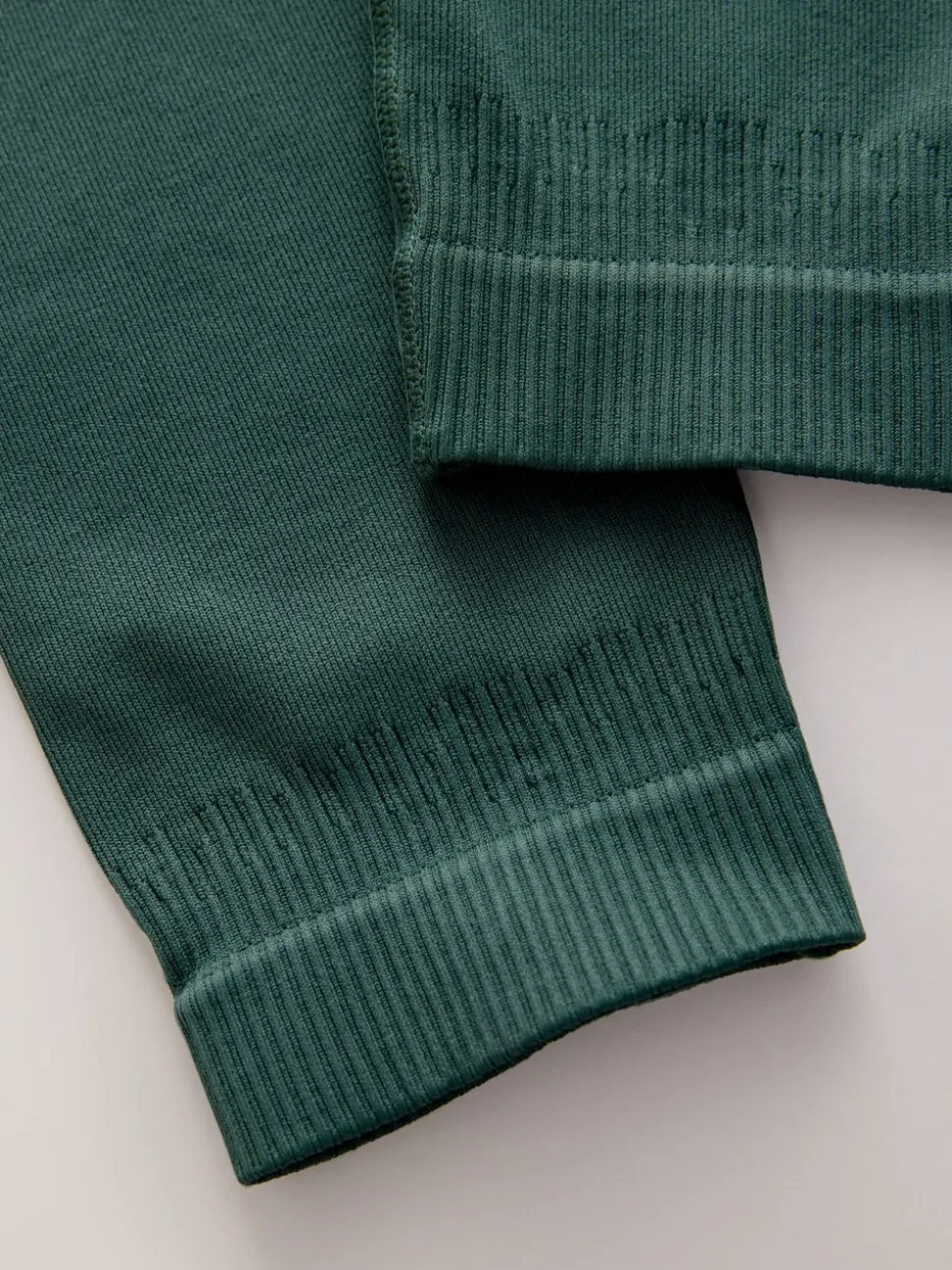 Vert - Self Leggings sans coutures à fronces