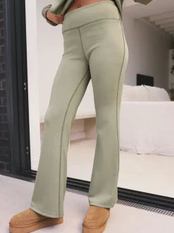 vert - soi-même. Pantalon de jogging Kickflare