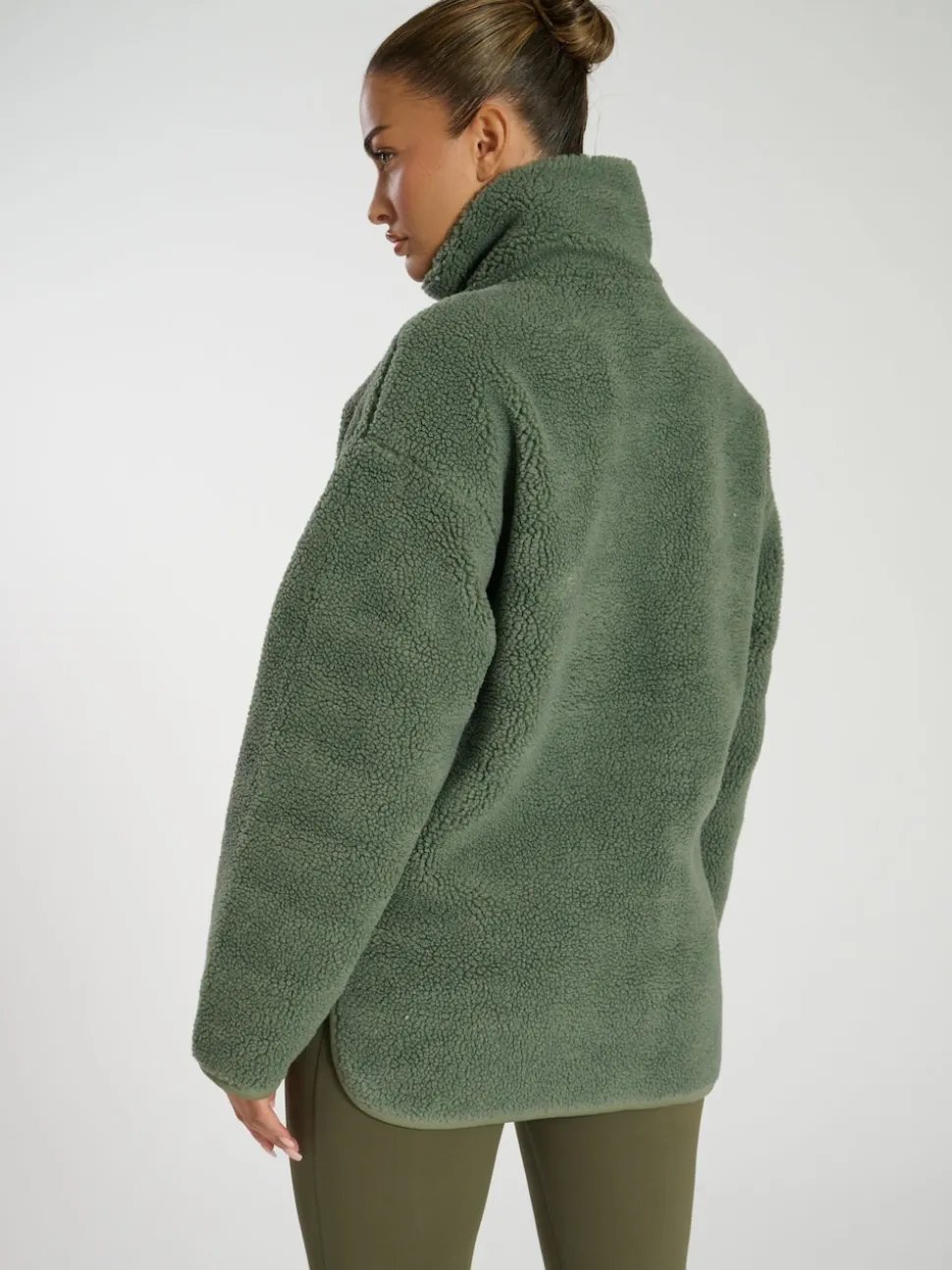 Vert - South Beach Zip Borg Veste