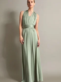 Vert bouteille - Robe de demoiselle d’honneur Monsoon Thea multidirectionnelle