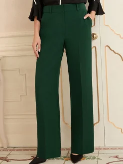 Vert forêt - Love & Roses Pantalons amples