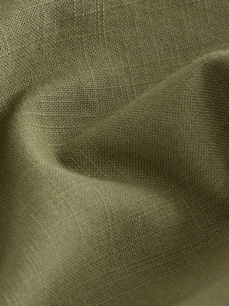 Vert kaki - Bermuda 100% coton