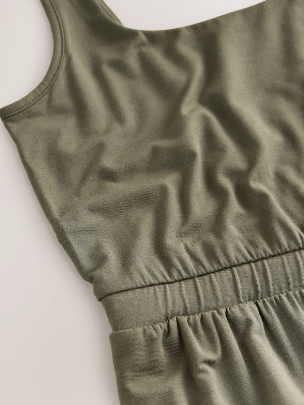 Vert kaki - Combinaison en jersey