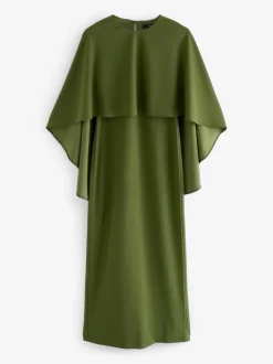 Vert olive - Cape Robe longue