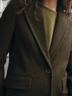 Vert olive - Manteau Revere
