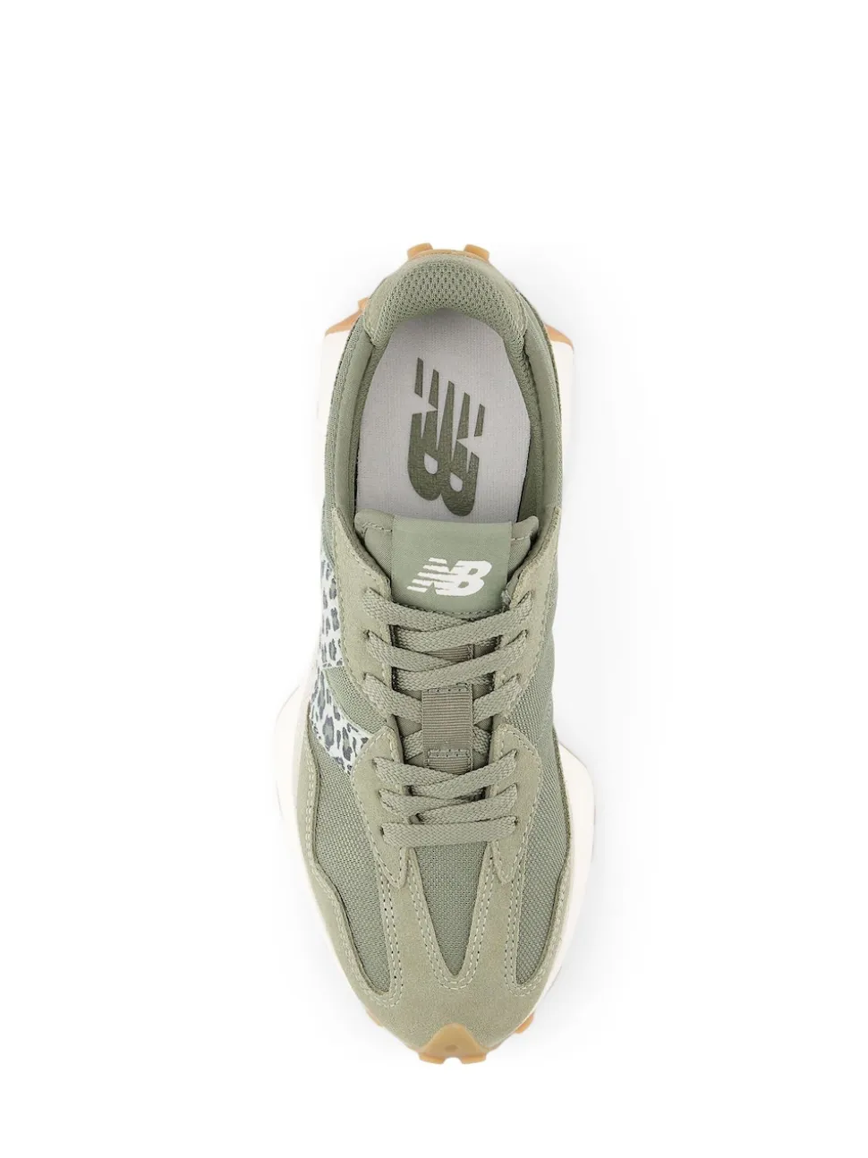 Vert olive - New Balance 327 Trainers