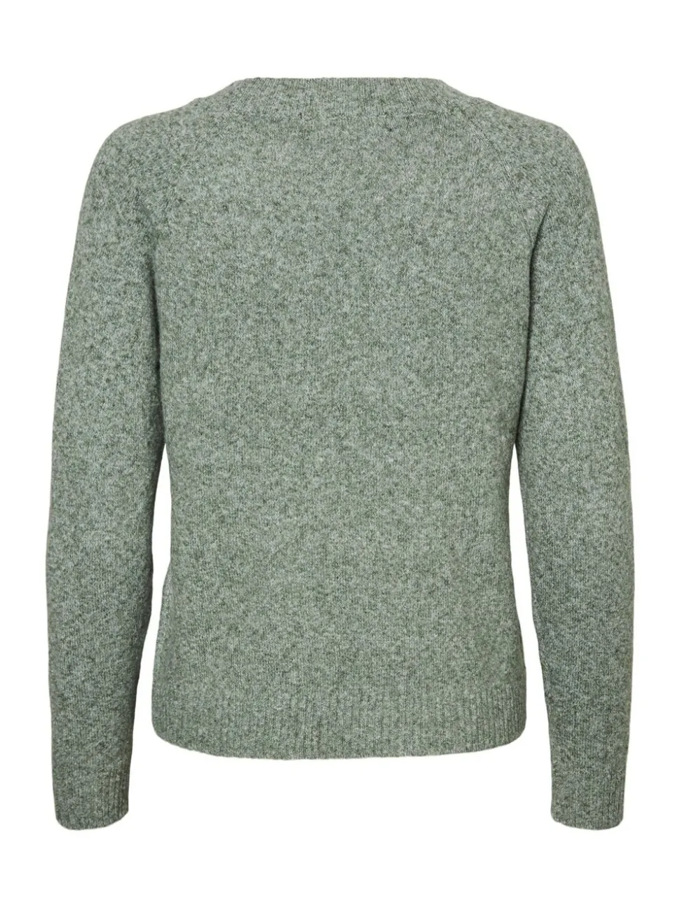 Vert olive - Vero Moda pull doux au toucher en maille confortable à col rond