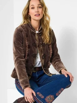 Veste Joe Browns vintage en velours