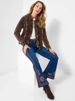 Veste Joe Browns vintage en velours