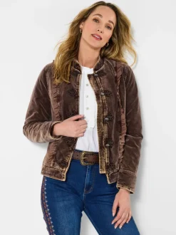 Veste Joe Browns vintage en velours
