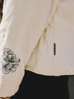 Veste matelassée brodée doublée Borg Rockett St George