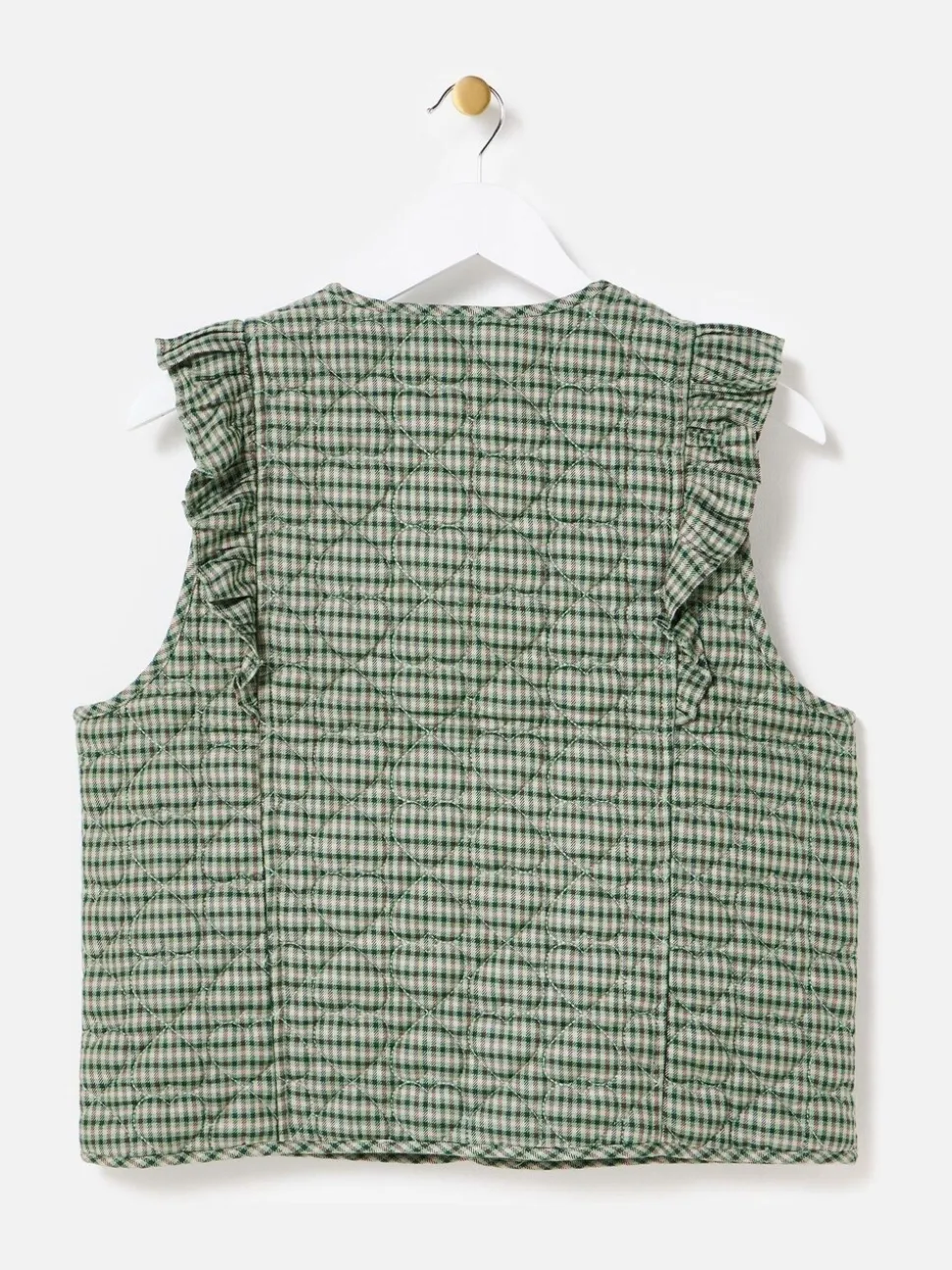 Vestes sans manches matelassée Oliver Bonas Cœur à carreaux