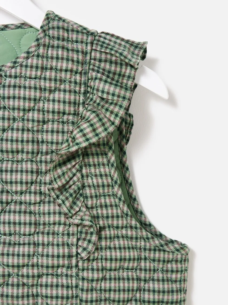 Vestes sans manches matelassée Oliver Bonas Cœur à carreaux