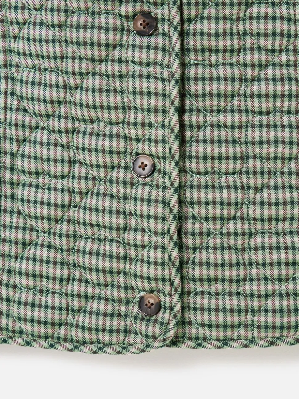 Vestes sans manches matelassée Oliver Bonas Cœur à carreaux