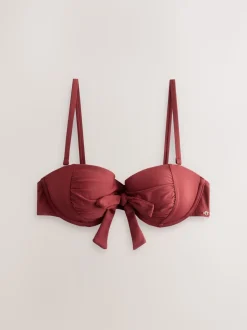Vin de baies - Haut de bikini bandeau à armatures avec nœud