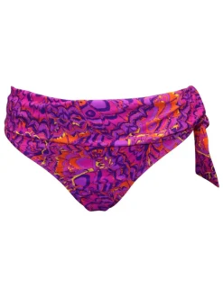 Violet - Bas de bikini Pour Moi Bermuda à rabat