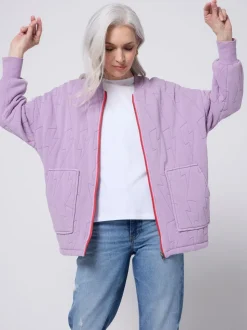 Violet - Blouson bombardier matelassé SCAMP & DUDE