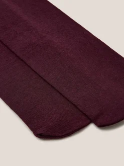 Violet - Collants White Stuff Patty unis