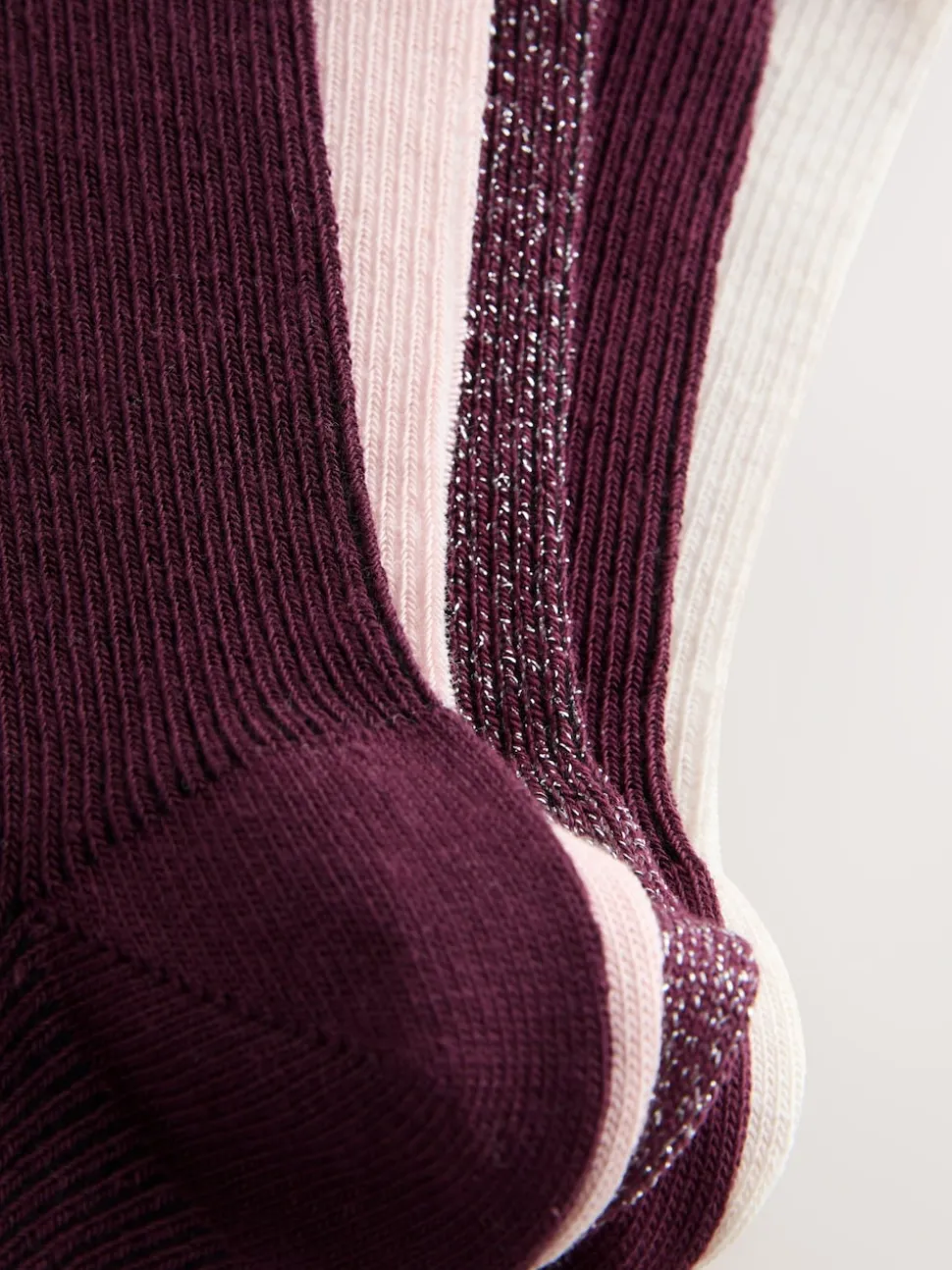 Violet - Lot de 5 paires de chaussettes Lettuce Welt