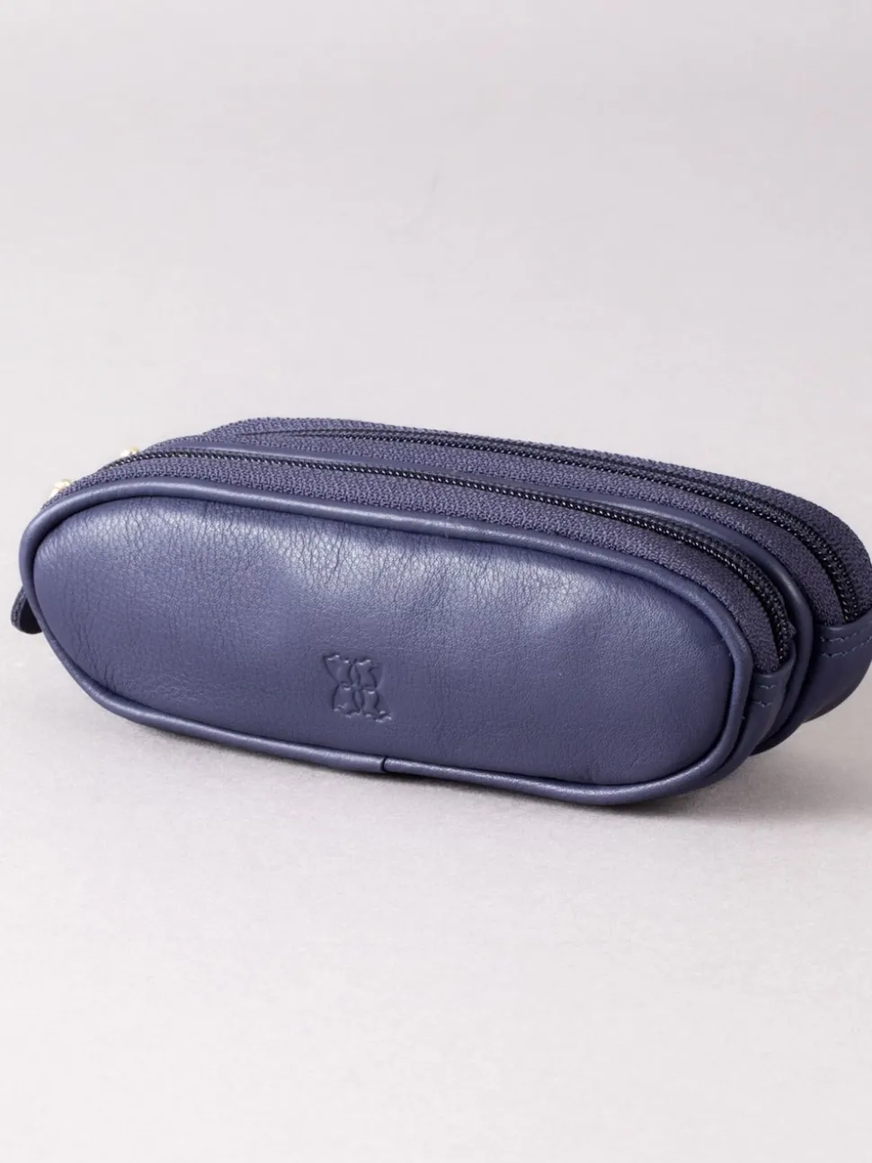 Violet - Étui Lakeland en cuir à deux verres