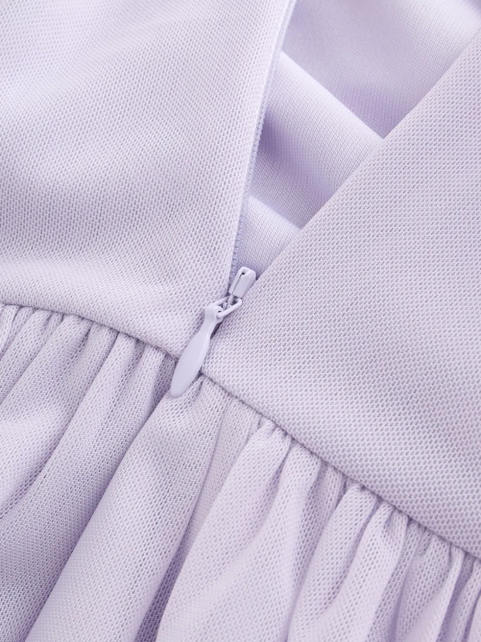 Violet lilas - Robe longue de demoiselle d’honneur multicolore en maille pour invitée de mariage