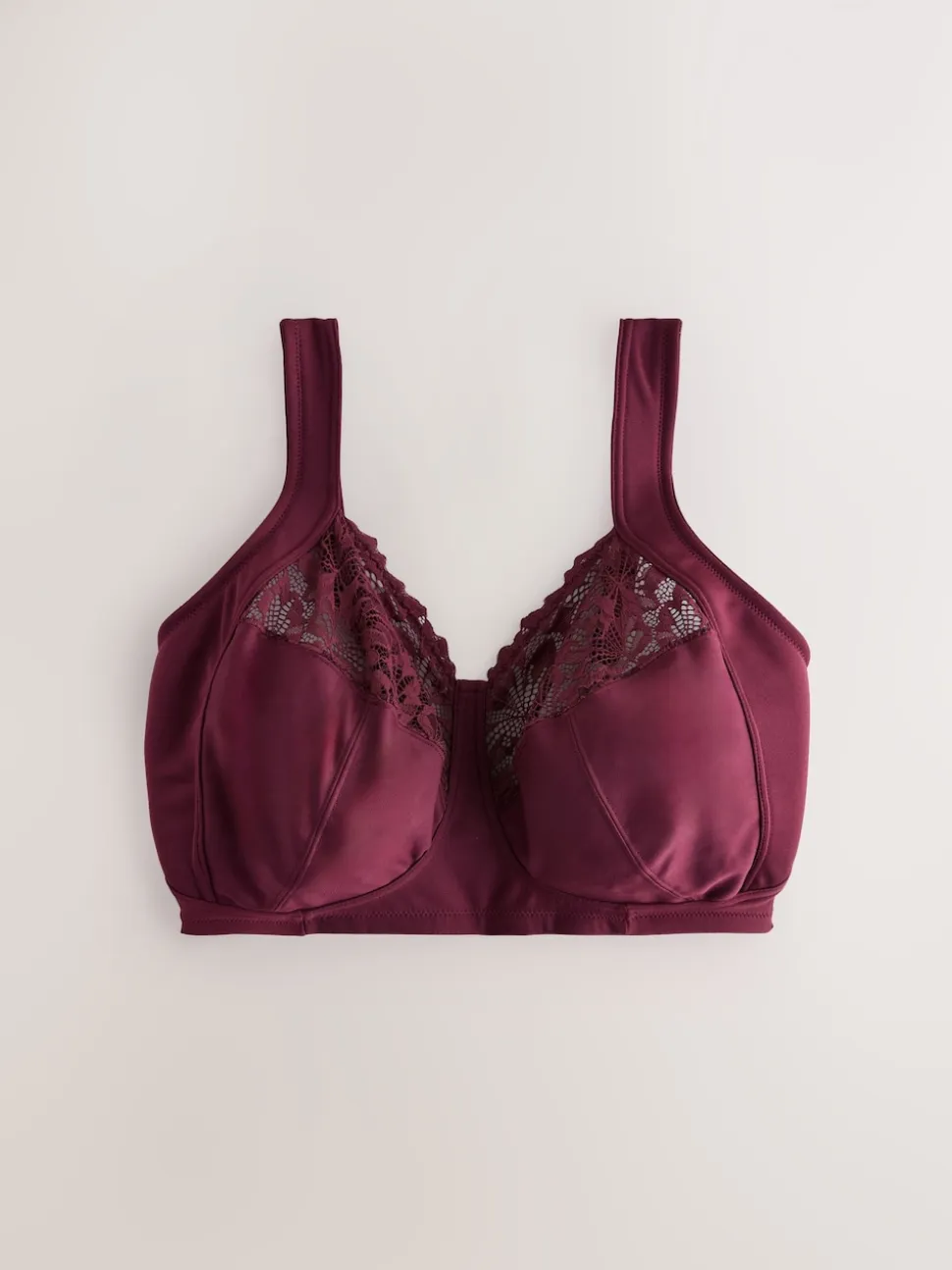 Violet prune - DK Ultimate Comfort Cup Soutien-gorge à bretelles rembourrées sans armatures avec soutien latéral