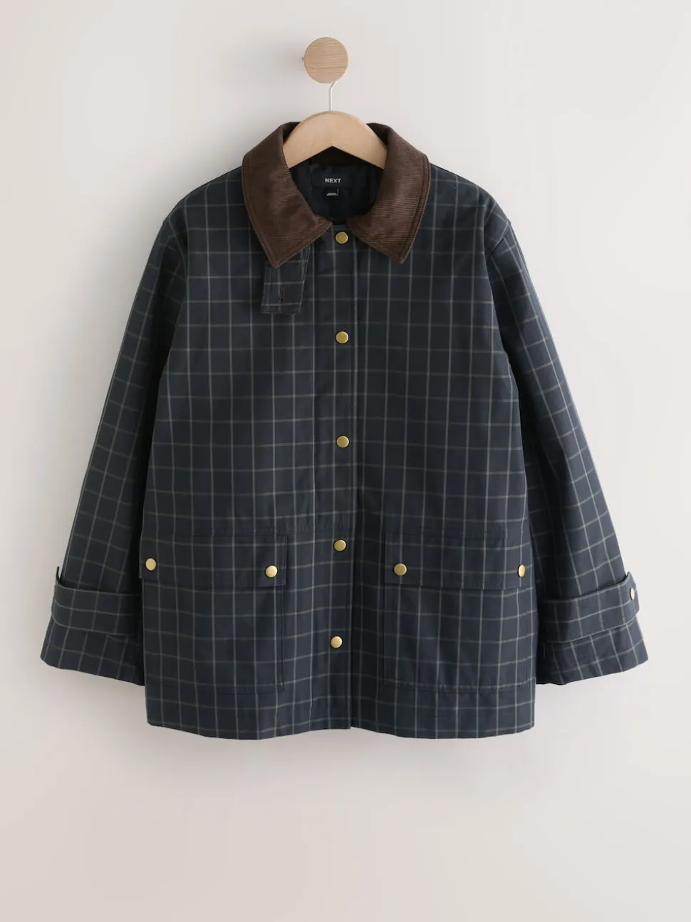 Vérification de la Marine - Manteau Heritage à col en velours côtelé