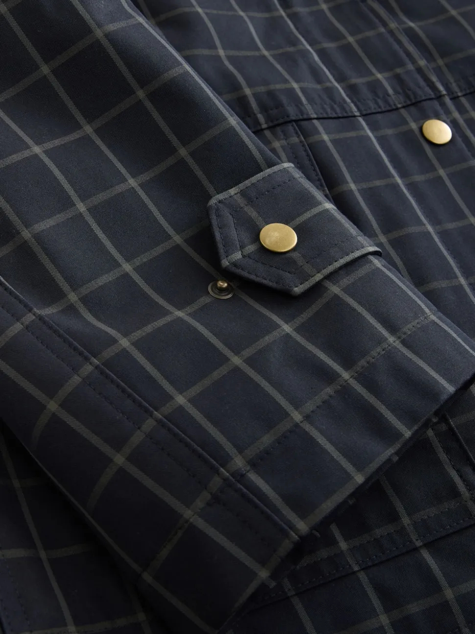 Vérification de la Marine - Manteau Heritage à col en velours côtelé