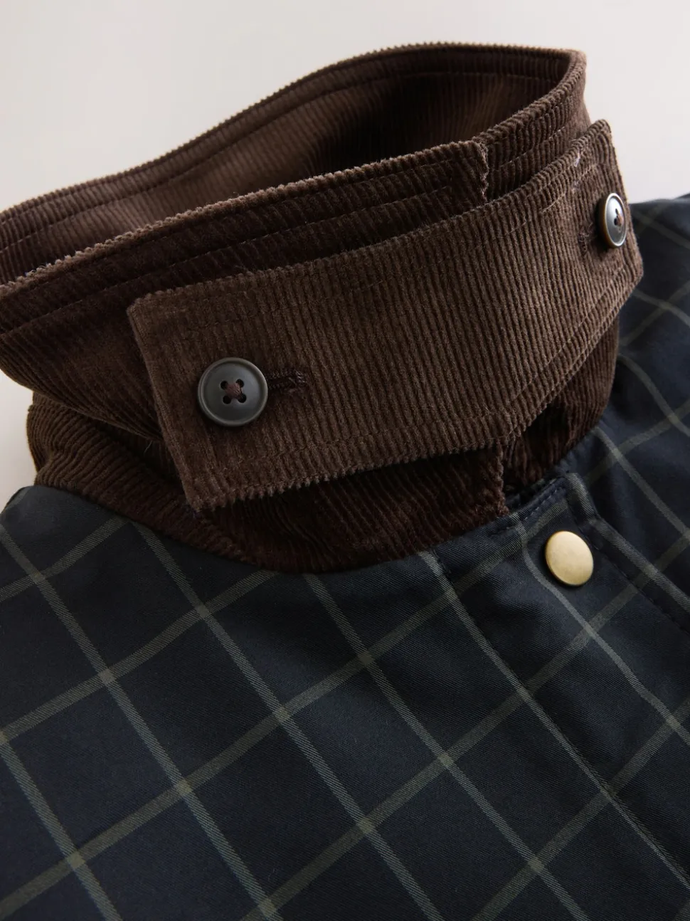 Vérification de la Marine - Manteau Heritage à col en velours côtelé