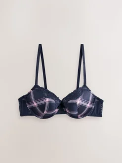 Vérification Marine/Pink - Soutien-gorge push-up rembourré A-DD