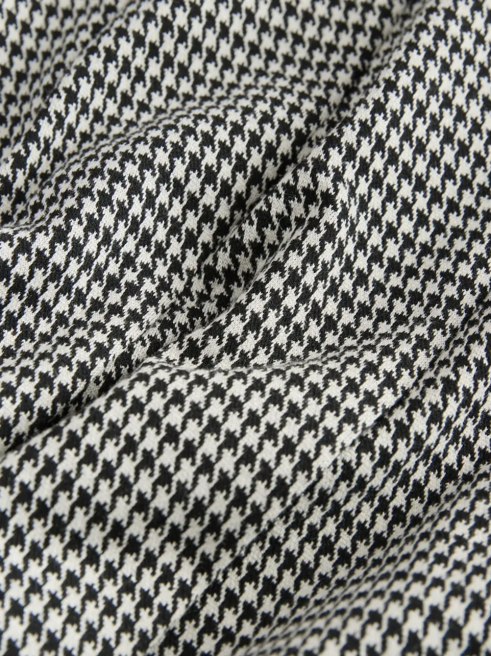Vérification Monochrome - Mini jupe plissée en jersey