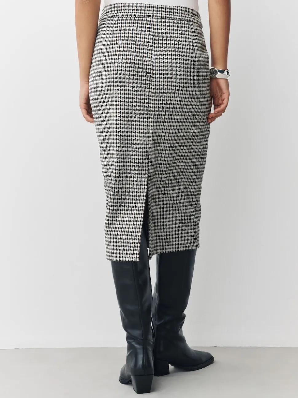 Vérification neutre - Jupe Crayon Ponte