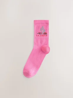 Western neutre Texture - Paquet de chaussettes de cheville 3