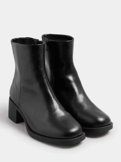 Yours Curve Bottes carrées Coupe large