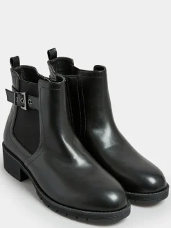 Yours Curve bottines à boucle